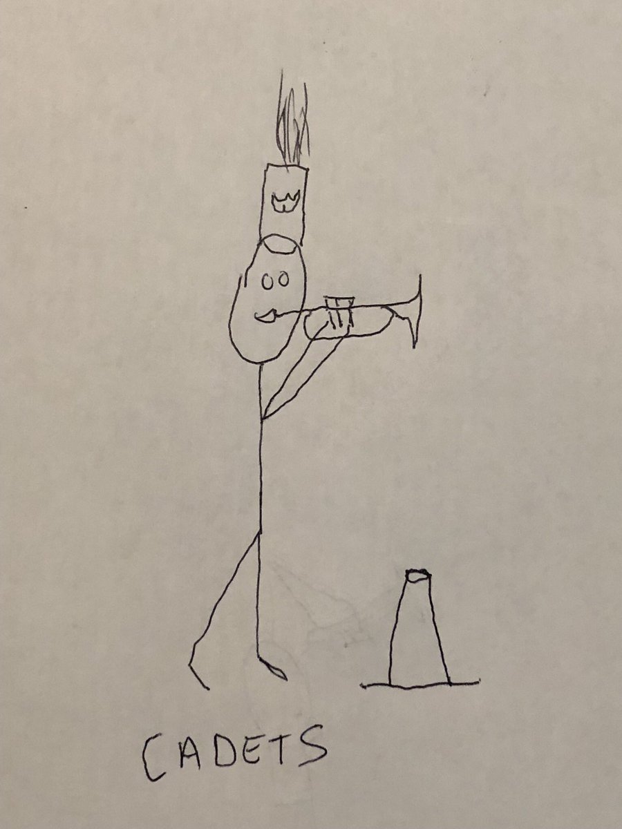 DCIOrangeCone's tweet photo. Howโs this back up technique? @TheCadets #fanart #straightlegs https://t.co/rJBShej9cR