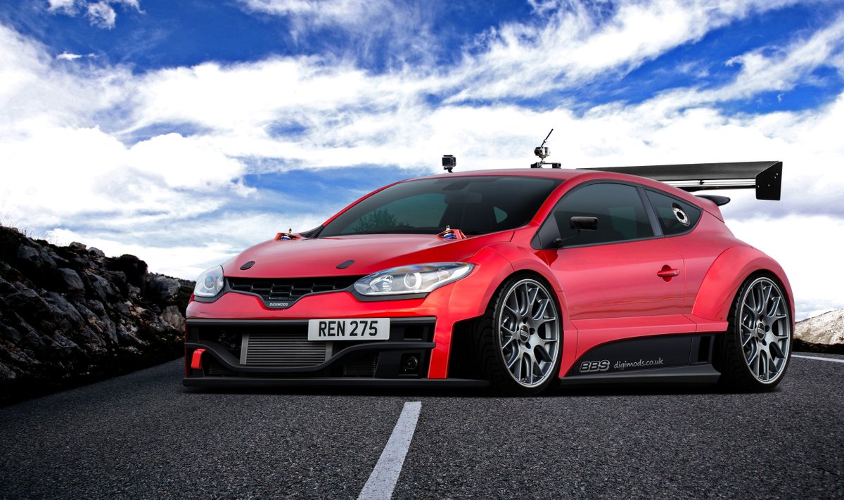 Digimods's tweet photo. Renault Mégane @Groupe_Renault @RenaultSport https://t.co/oNcjmAl3Gh