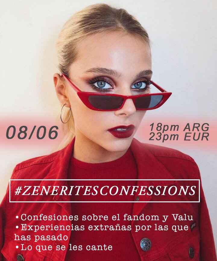 thefateofbarb's tweet photo. Mañana queremos hacer un #ZeneritesConfessions para activar el fandom y divertirnos un rato {@heymichaentina @zenerelover @hawkinvalu}
RT para difundir 🙌✨ https://t.co/xQj89Ufhva