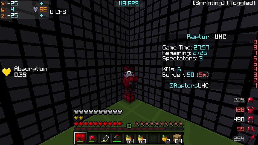zTrippy05's tweet photo. GG Win En @RaptorsUHC ty for hosting dedica2: @zAlzateUHC @tweegris @OnlyBad806 y @HunterssClan :v https://t.co/XLCCQhUTjn