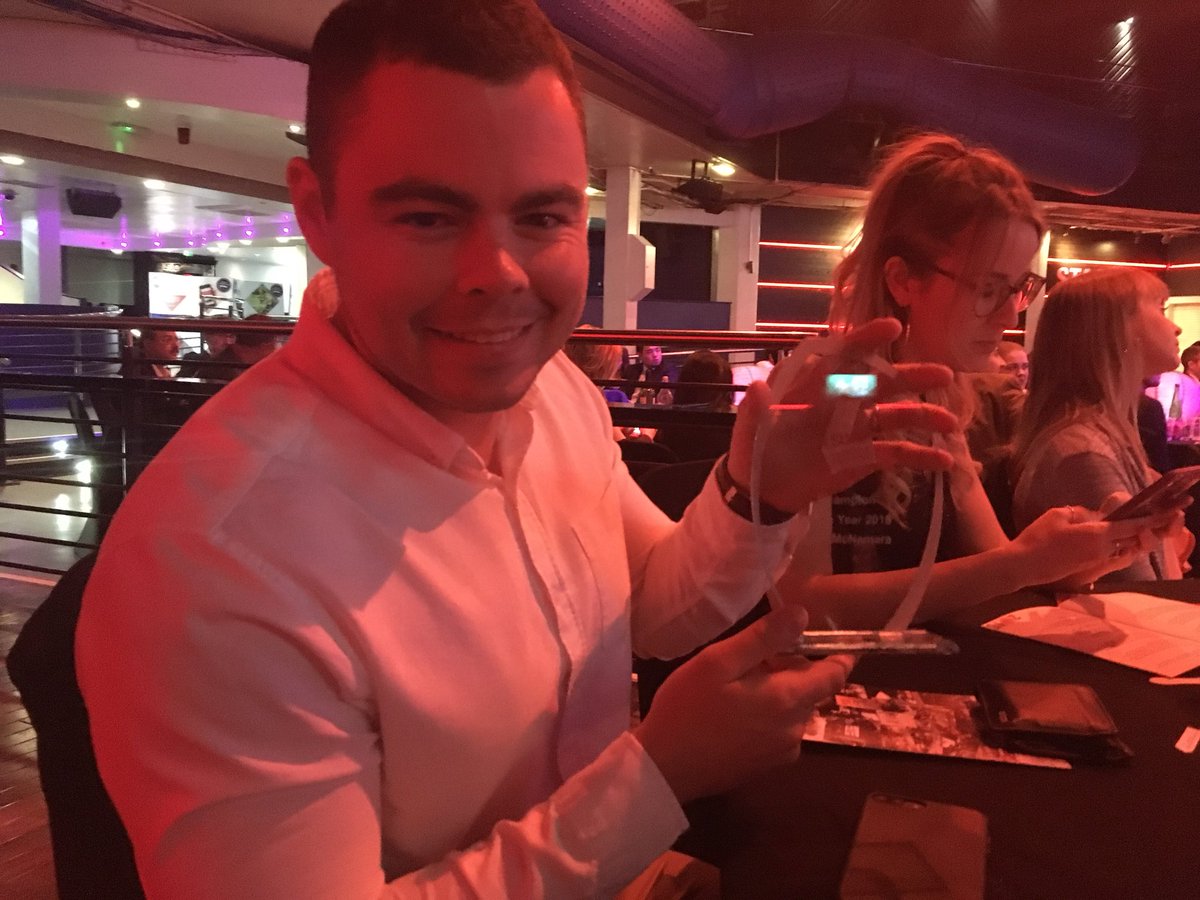 Taleproduction's tweet photo. WOOO! Well done Ryan! 
Truly deserved! @5or6 #EEA2018 https://t.co/hi474sWIk6