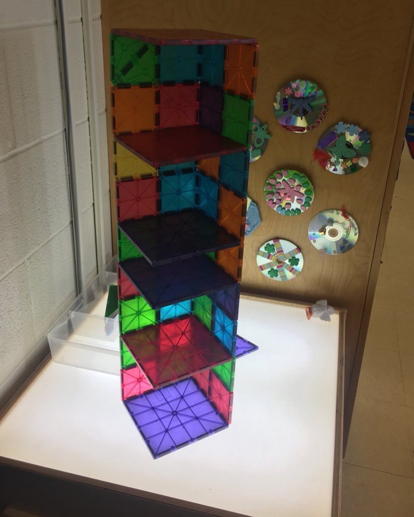 ourkinderworld's tweet photo. “This is a hotel with 5 floors” #lightexploration #lighttable https://t.co/DIGpde4qEE