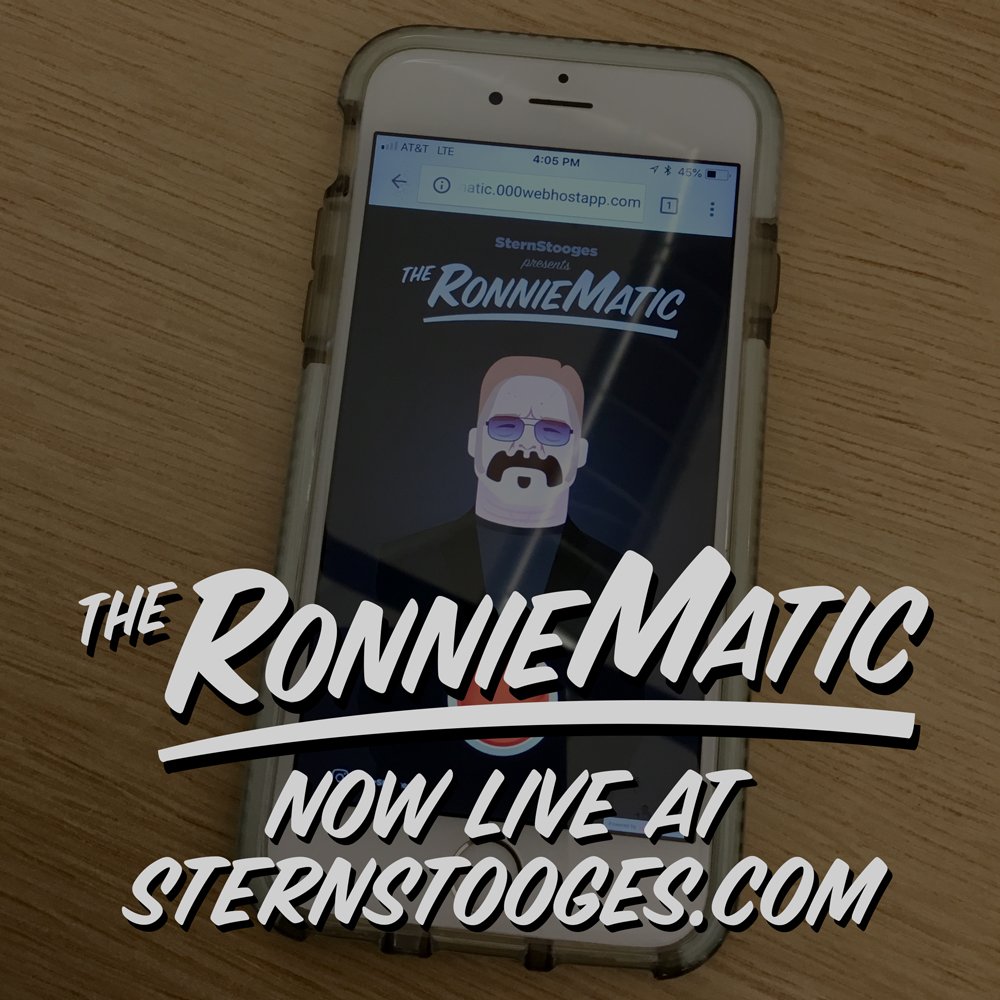 SternStooges's tweet photo. https://t.co/Y02iaCtB2K
The free RonnieMatic sound drop game. It's like having @rmlimodriver69 in your pocket. 
@sternshow #duuh #ashtreeks https://t.co/KEInR2OkiM