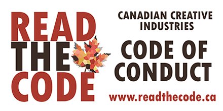 ACTRAnational's tweet image. Visit readthecode.ca for updates on industry working groups, Code of Conduct signatories and other resources in Canadian Creative Industries’ goal to combat harassment, discrimination, bullying & violence in creative community #readthecode @BanffMedia #Banff2018