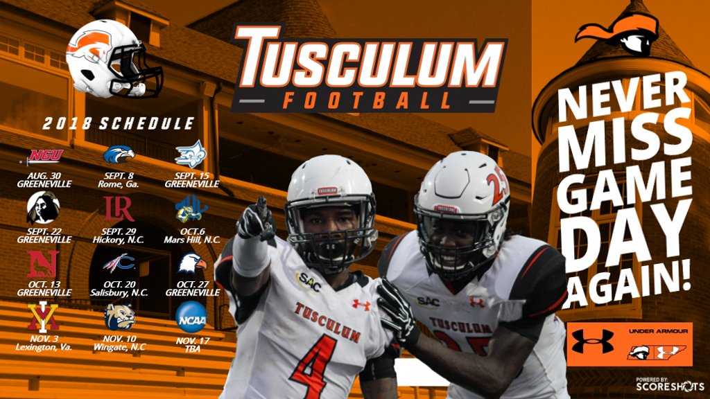 TusculumSports's tweet photo. We are just 84 days away until the @TusculumFB season-opener
#PioneerUp #UniversityRising @SAC_Athletics https://t.co/XMHurFJYOj