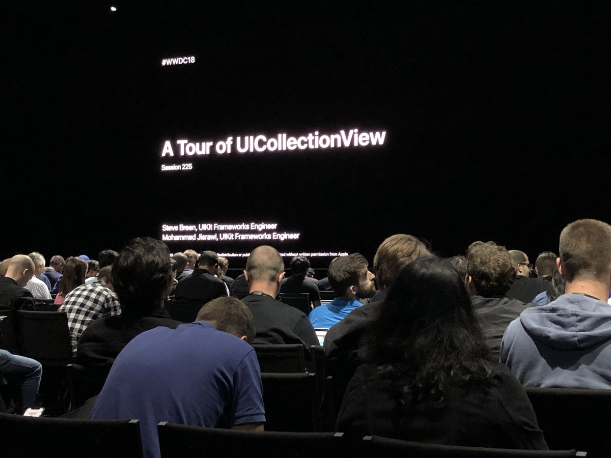 chefkochde_tech's tweet photo. Wir warten auf die nächste Session. #WWDC2018 https://t.co/iuouHn1fYy