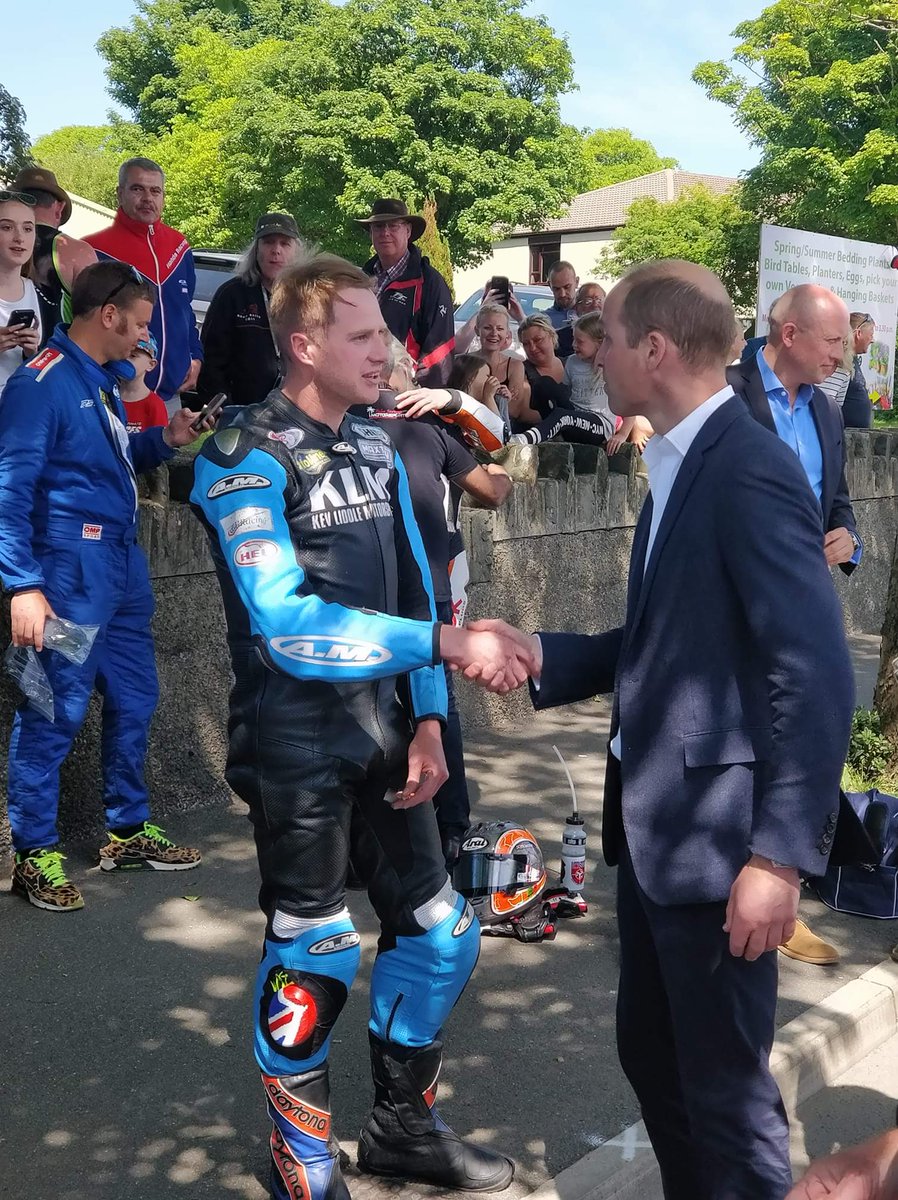 greenflagphoto's tweet photo. @becky1975em @jm130tt @EwanMcguinness @KensingtonRoyal @norton_ceo So proud of my Gosser too meeting HRH.....😚 https://t.co/Ryzz76i3sZ