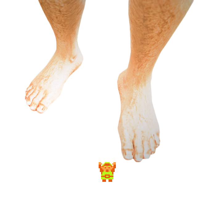 feet