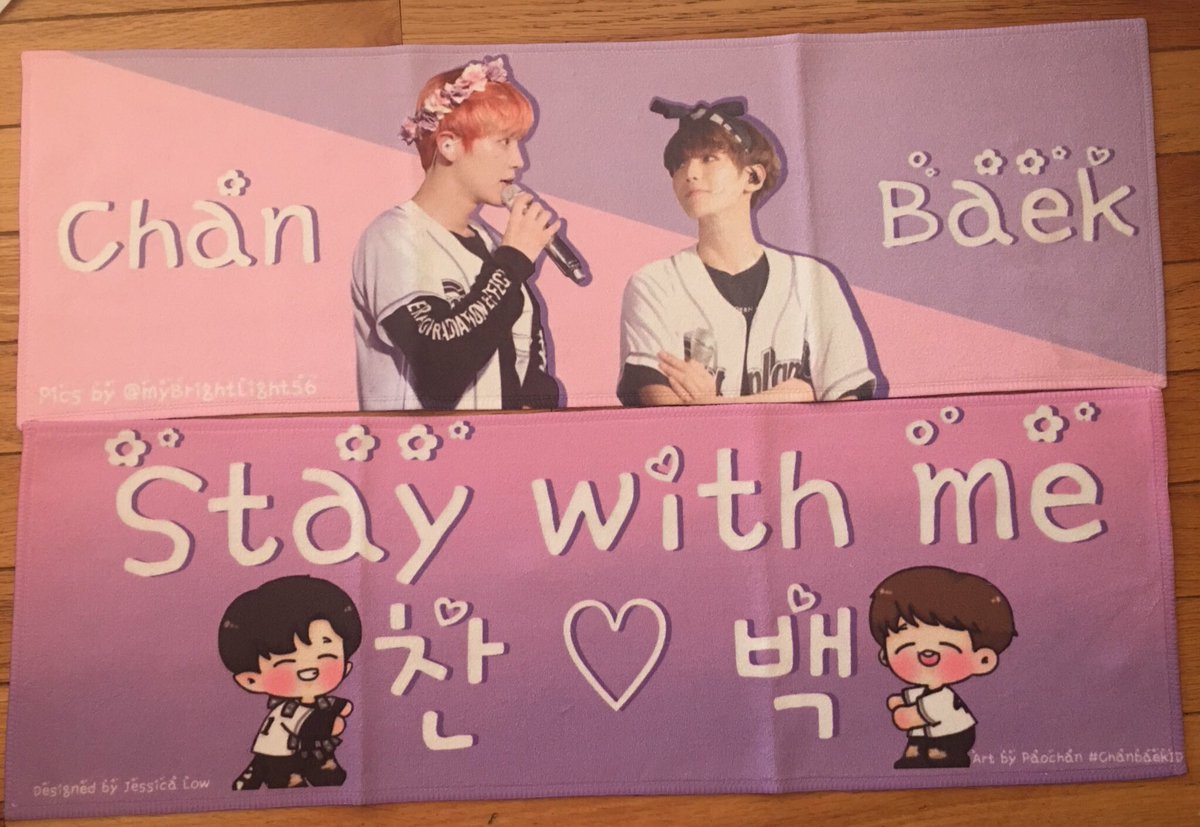Joy S Orders On Twitter Chanbaek Cloth Banner Only 8 Or