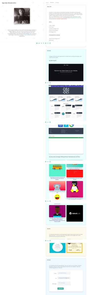 adroitcode's tweet photo. #Day3: Today I decided to work more on service worker, took it a step further, didn't have much time to work on the project today, but I was able to add some offline features to my portfolio website https://t.co/VXYE4EVKgG #100DaysOfCode @ChinguCollabs #ChinguCollabs #CodeNewbie https://t.co/mfh2qQSySF
