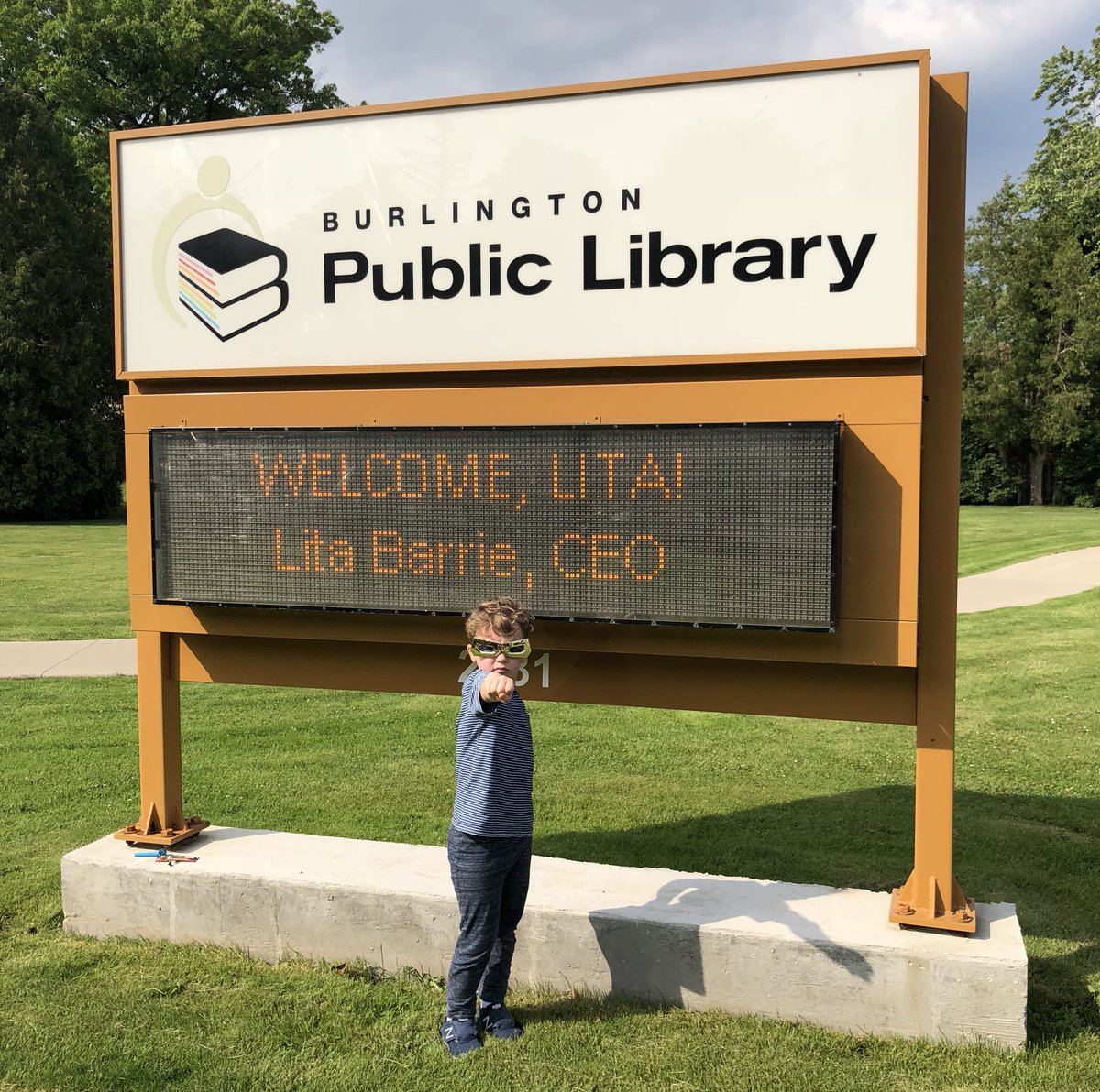 So excited that Lita will be working just down the street from our office as the new #ceo of the @BurlingtonPL ! Congratulations Lita and congratulations #BurlON! 
Best Wishes,
<a href="/bauditdesign/">Baudit Design</a> and #ironman