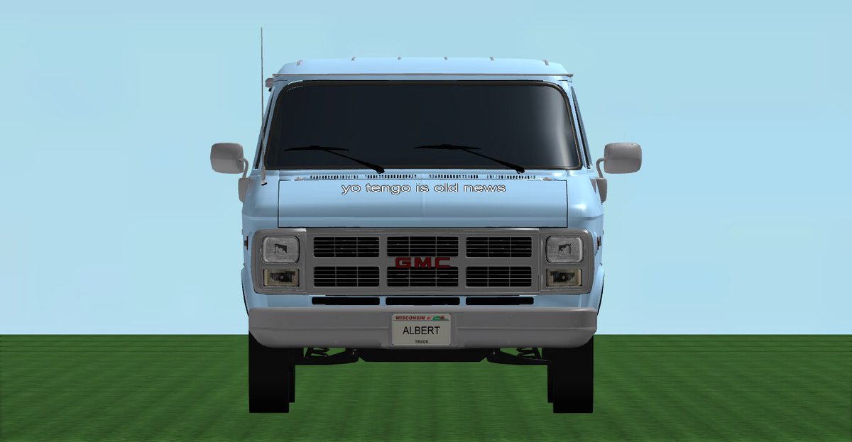 Greenville Roblox Official On Twitter New Car Added To Greenville Albert S Very Own Van Everyone Is Able To Buy It Also Possibly Some New Admins In Greenville Named Albertsstuff And Jakejayingee - greenville beta roblox codes