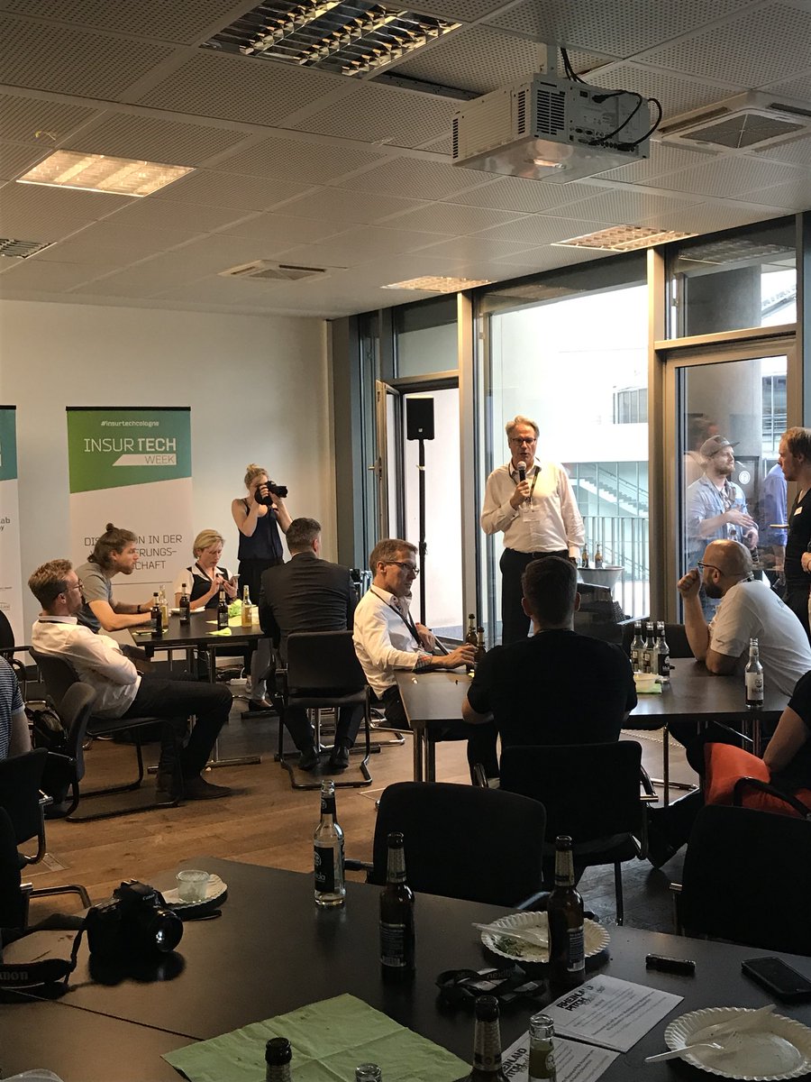 Auch mit dabei beim #bbq : Thomas Hampf von der <a href="/AUTHADA_GmbH/">AUTHADA</a> ! <a href="/STARTPLATZ/">STARTPLATZ</a> @InsurLabDE #insurtechcgn #innovation