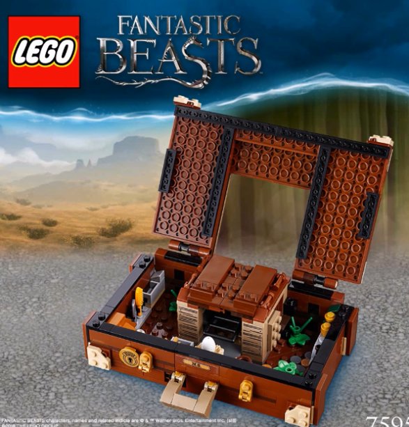 newt scamander lego set