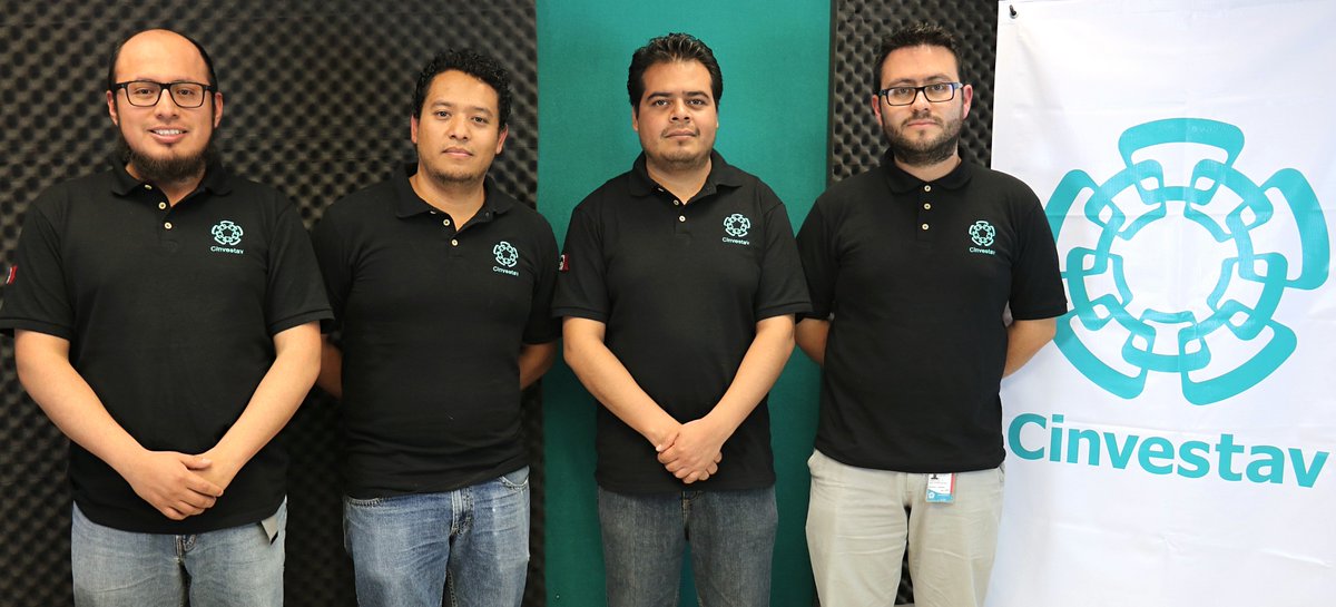 cinvestav's tweet image. #OrgulloCinvestav | #Estudiantes del Departamento de #IngenieríaEléctrica, obtienen dos medallas en #Robogames. 
•Benito Granados Rojas
•Isaí Salvador Hernández Luna
•Jesús Enriquez Gaytán
•José de Jesús Morales Romero 
•Manuel Alejandro Vallejo Alarcón