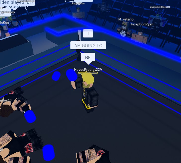 APRW_Network's tweet photo. SPOTLIGHT STOLEN! 

After @ItsTheRealDamon's victory he was quickly taken out by @havocakataylor but then is put right into action against @TheMiltakerRBLX 

And then @havocakataylor picks up the victory, could this be a similar sight at #APRWMITB?

#APRWDESTINY [6/7/18] https://t.co/Td5Xg5d0uK