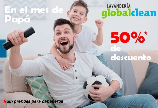 L_GlobalClean's tweet image. ! Oferta por el mes del PAPÁ👔 !  No puedes dejarlo pasar
Global Clean les obsequia el 50% de descuento en el lavado de prendas de caballeros 👔🥼⚽️
#facilitamostuvida
Visítenos en la Av. San Pablo 1050 - La Victoria
Llámenos al 994623133📱

CHG