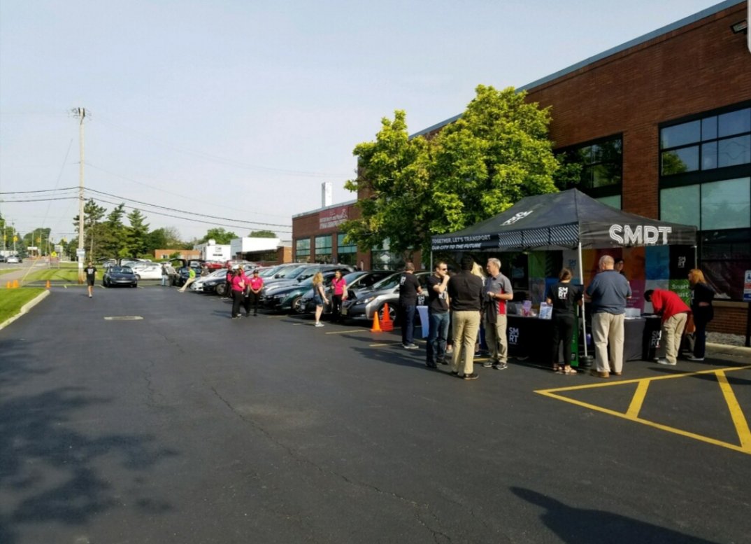 What's better than expanded #mobility options? Expanded #EV mobility options. BIG thank you to <a href="/SmartCbus/">Smart Columbus</a> for bringing the Ride &amp; Drive to <a href="/OSUCtrAutoRsrch/">OSUCtrAutoRsrch</a> today!