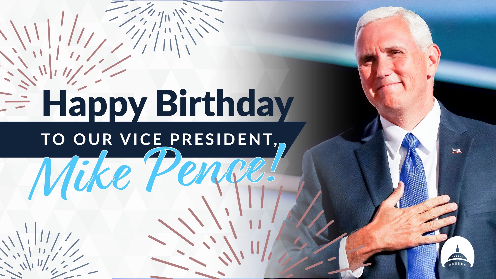 Happy birthday Mike Pence! 