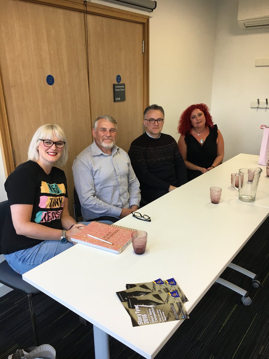 Vic Watson-Logan #baytales26 (@vpeanuts) on Twitter photo I SO enjoyed chairing #WritingHome at <a href="/NorthTyneLibs/">North Tyneside Libraries</a> tonight. Thanks to <a href="/williamjprince/">William PRINCE</a> @ooblet and <a href="/DanielleRamsay2/">Danielle Ramsay</a> 🖋 t-shirt from <a href="/FiveLeavesBooks/">Five Leaves Bookshop</a> I SO enjoyed chairing #WritingHome at <a href="/NorthTyneLibs/">North Tyneside Libraries</a> tonight. Thanks to <a href="/williamjprince/">William PRINCE</a> @ooblet and <a href="/DanielleRamsay2/">Danielle Ramsay</a> 🖋 t-shirt from <a href="/FiveLeavesBooks/">Five Leaves Bookshop</a>