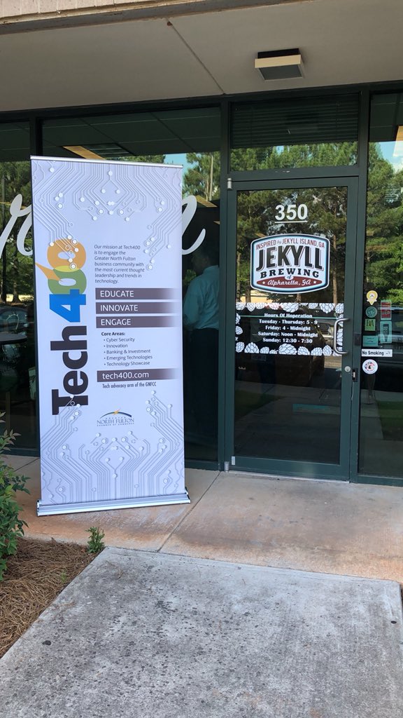 gnfcc's tweet image. We’re ready to get the party started at our #Tech400 Mixer @jekyllbrewing!