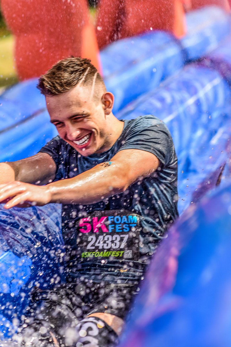 The5KFoamFest's tweet photo. Are you ready #Nanaimo?

The #1 Rated 5K Fun Run is coming to town this Saturday, June 2nd.

We’re down to some of our last wave times, skip the #FOAMO and buy today 😉

https://t.co/QYtk15eQrl https://t.co/0VJdD84bfR