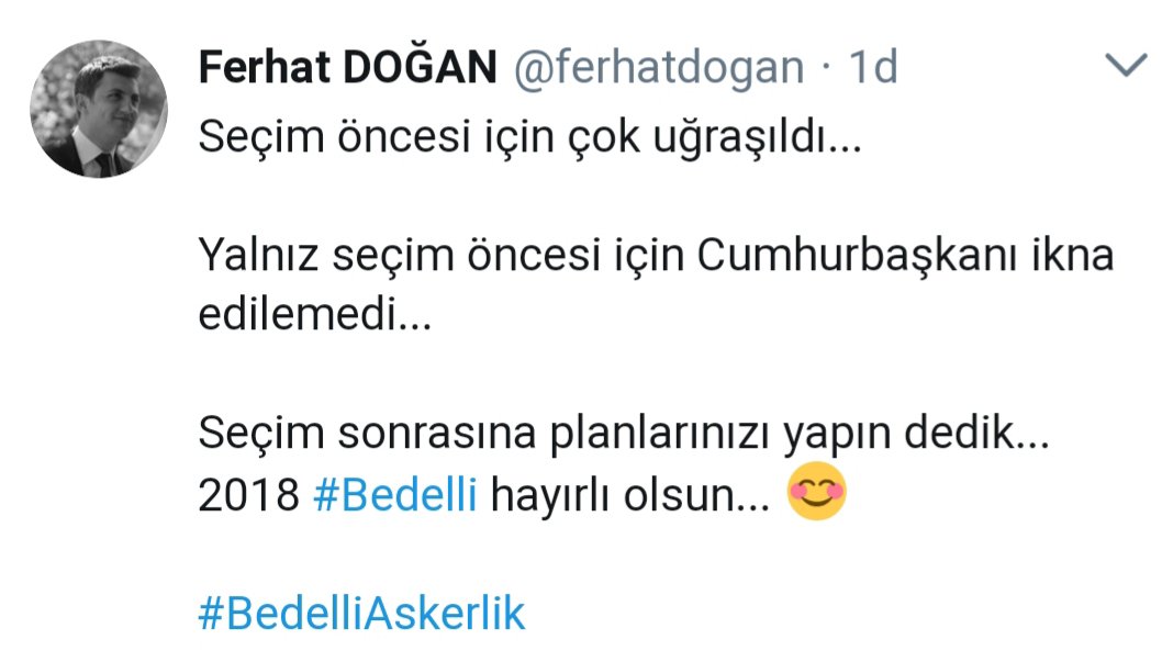 DetayciAdam's tweet photo. Yemin ederim kafayı yiyeceğim. Adam çıkıp orta parmağını gösterip "alın lan size #bedelliaskerlik " dese bizim başkan " Reis bu hareketiyle orta yolu bulacağız bedel 15 demek istedi" diyecek. Bir de gülücük koymaz mı

#bedelliaskerlik 
#BedellideYaşYirmiBeş https://t.co/637GhQWPBE
