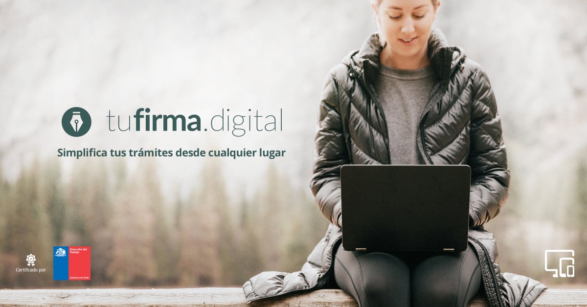 tufirma_digital's tweet photo. Desde cualquier dispositivo y lugar, simplifica tus trámites con https://t.co/SFcRAZxiEv
Regístrate sin costo.
#FirmaDigital #RRHH #TransformaciónDigital #GestiónDocumental #RRHH #SimplificaTusTrámites #ChileCreceConTodos #Startup #EntelSummit2018 #EntelSummit https://t.co/46QDiZ3quS