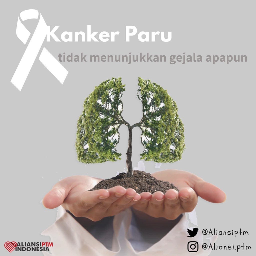 AliansiPTM's tweet photo. Pada tahap awal, kanker paru tidak menyebabkan gejala apapun. Gejala hanya akan muncul ketika perkembangan kanker telah mencapai suatu tahap tertentu.
(Kemenkes)
#ncdalliance #cehagPTM #kankerpar https://t.co/FFmOhbIGtl