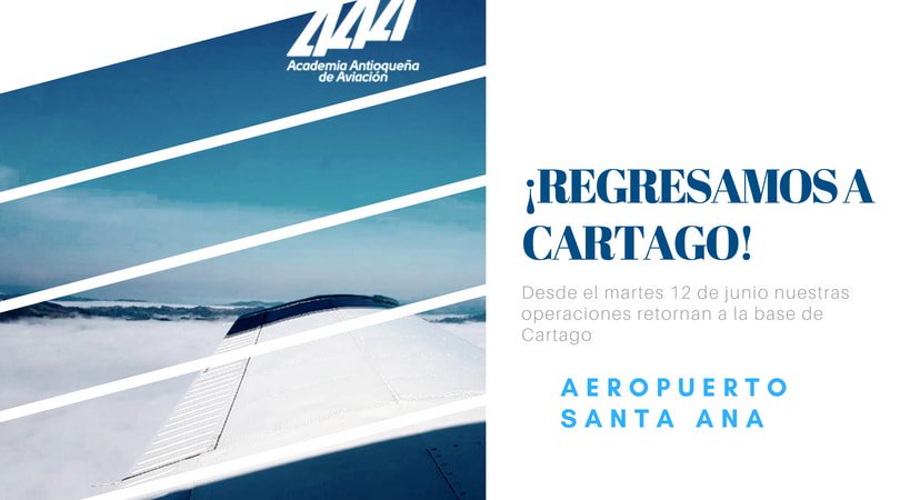 aaa_aviacion's tweet photo. Nuestras operaciones aéreas regresan a @AeroCartago. Agradecemos a @AeroYariguies por su hospitalidad y amabilidad durante nuestra estancia allí. Lee más sobre este hecho aquí → https://t.co/rfH78c4r6B https://t.co/atlu2WfoBI