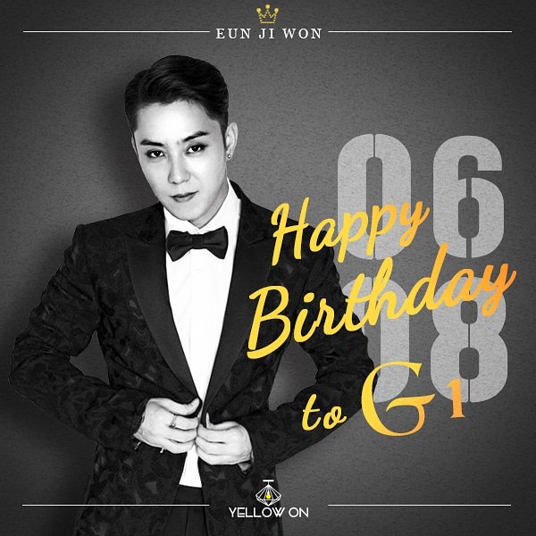 yellow_on_'s tweet photo. HAPPY BIRTHDAY #EUNJIWON 🎉🎊🎶
 
#은지원_생일축하해 #찌탄절 #Happy_G1_Day #we_are_not_alone_because_of_G1 #역시은지원 #평생은지원 #TCCWC #Baby_은신기 #우리가지켜줄게항상 #G1_THE_LAND #은지원 #원카인 #1kyne #eunjiwon #G1 #殷志源 #ウンジウォン #yg https://t.co/XJCelKpAtg