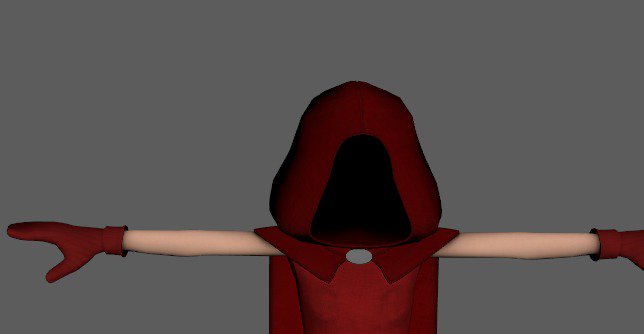 heresystudiosUK's tweet photo. We've decided to resculpt Red's hood, felt a more organic form would be better. Here's the end result! 😍 #art #modelling #games #cgart #gamedev #indiegamedev #indiedev #gaming #untoldtale https://t.co/aoq7VIDiGa