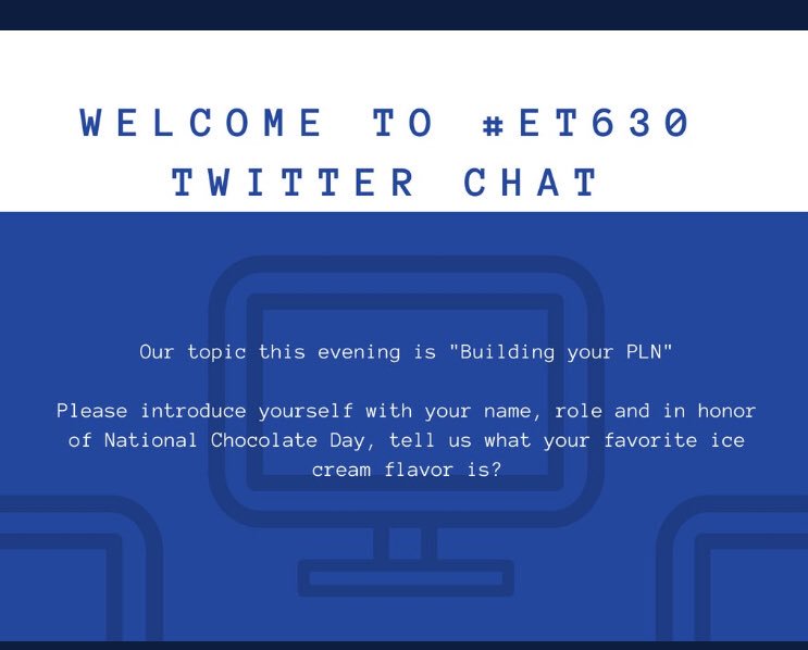 ilaotechpro's tweet photo. Hi  I’m Josemartin an #ET630 alum and  A1- I ❤️ cookie dough.  Fyi it helps to include a screenshot of the twitterchat question with your response . https://t.co/EtVYD5rICh