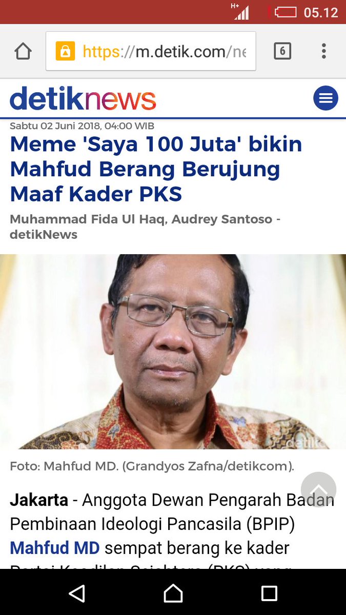 Mas Piyu On Twitter Pengarah BPIP Digaji Rp 100 Juta Mahfud