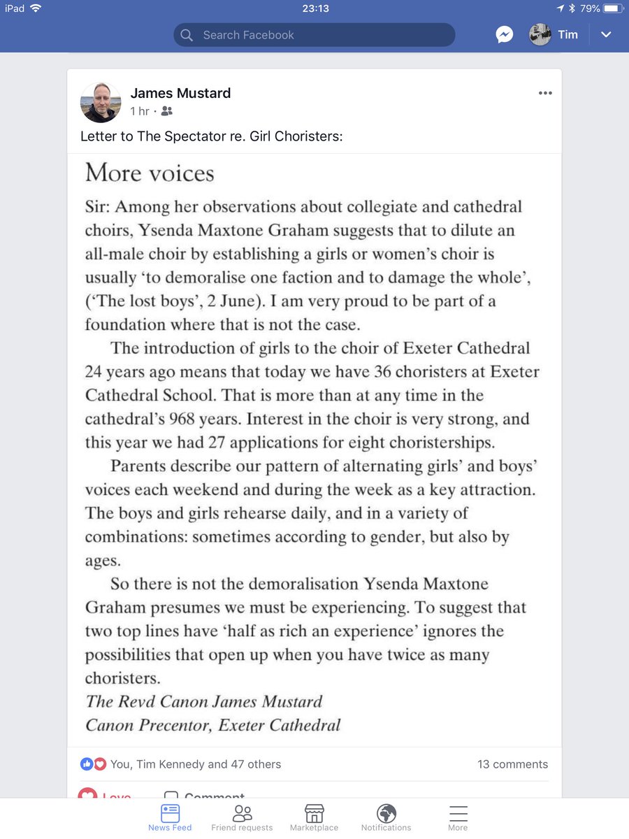 tim_noon's tweet photo. Fine words from our wonderful Precentor https://t.co/ADLZdvEkXn