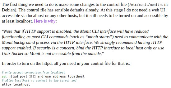 binarymist's tweet image. Setting up and using #monit on your deployables: f1.holisticinfosecforwebdevelopers.com/chap03.html#vp…