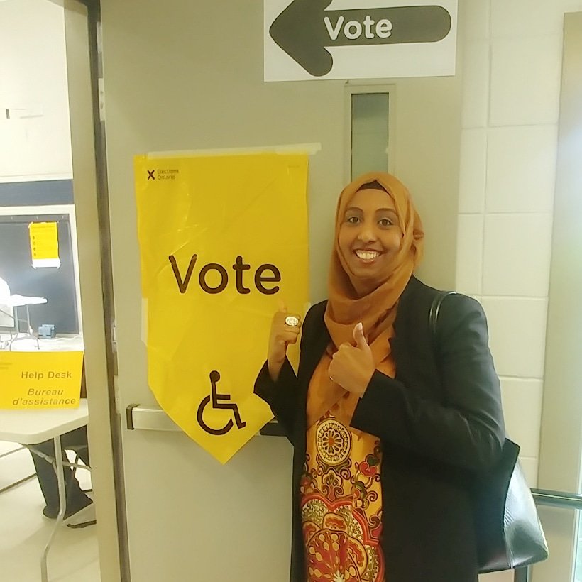 IfrahSucdiOtt's tweet photo. I know it sounds cliche, but some of ya'll STILL need to hear this! If you don't vote, you can't complain! Or as the great #Obama once said, "don't boo, vote boo!"😉 Proud to have casted my vote for #Change4Better!#LessThan3HoursToGo #GoMakeYourMark #OntarioVotes #onpoli https://t.co/dfwSbNMZ8S