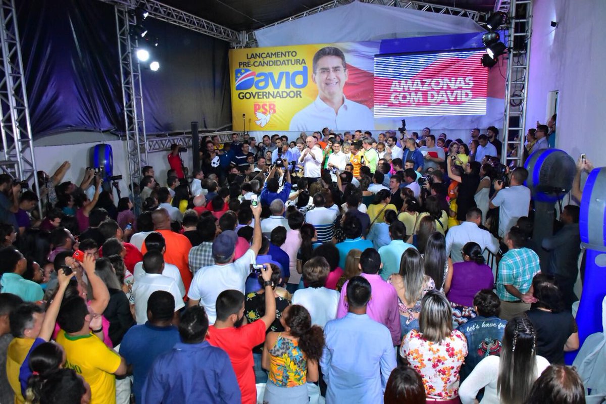 DavidAlmeidaAM's tweet photo. Feliz, animado e confiante . Obrigado a todos que estão com a gente nessa caminhada que iniciamos hoje. #AmazonasComDavid https://t.co/DXecqL0Mhf
