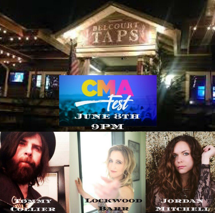 Tomorrow nite gonna b a great round for cma week.. hope to see ya out