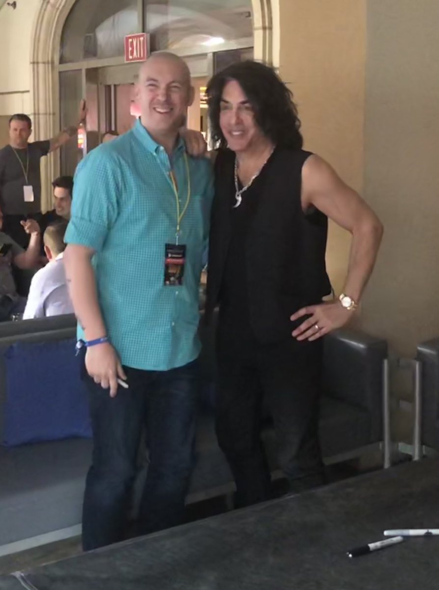 WHAT A DREAM! <a href="/InfoComm/">InfoComm</a>  has just become Legen........dary! Thanks to <a href="/WindyCityWire/">Windy City Wire</a> and <a href="/PaulStanleyLive/">Paul Stanley</a>