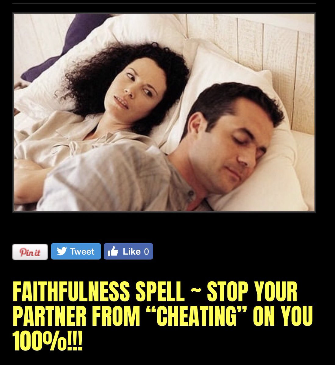 Magicfriend_'s tweet image. Is your partner acting strange? Worried he's cheating? Make sure he stays faithful. Try my faithfulness spell and have peace of mind. spellsgalore.com/product/faithf…