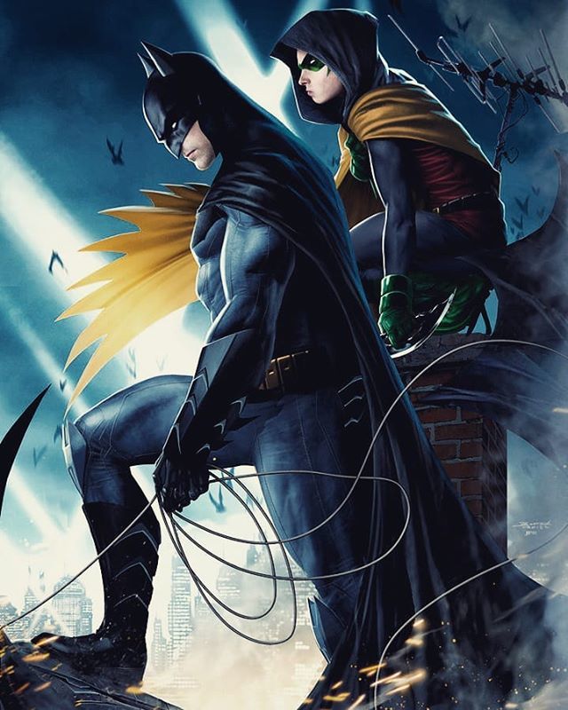 OD_POV's tweet photo. Don't worry Dad we got this!  #batmanandrobin #dynamicduo #dcheroes #dcpics #dcunited #dcstrong #dccomics #batforce #batforcestrong #batfamily #nerd #geeks #instapics #instalikes #damianwayne #batman #dcuniverse #nananananabatman https://t.co/dDrBdt8eVn https://t.co/tliZy5TjYo