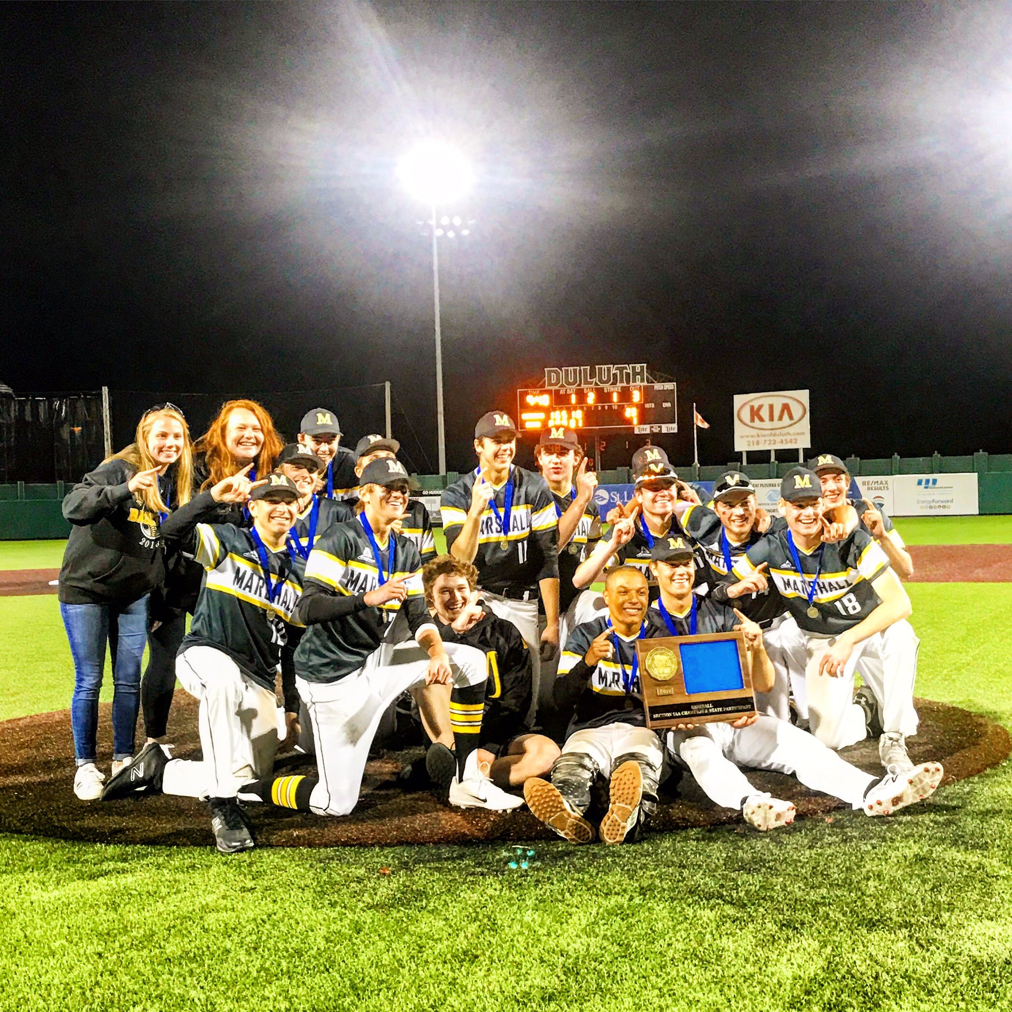 Marshall Baseball on Twitter "Section 7AA Champions!…