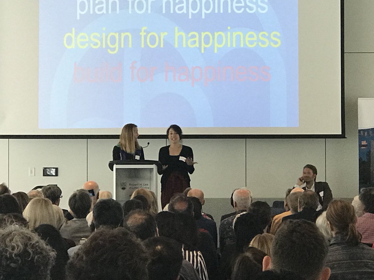 ubcVSE's tweet photo. .@DunnHappyLab takes the stage to share some of her own happiness work #HappyHowTo https://t.co/yJfe3U84FX
