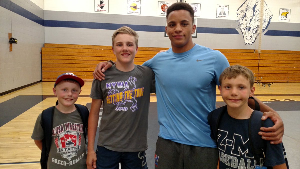 World Champ Daniel Kerkvliet in Mazeppa tonight! <a href="/ZMWrestling/">ZM Cougar Wrestling</a>