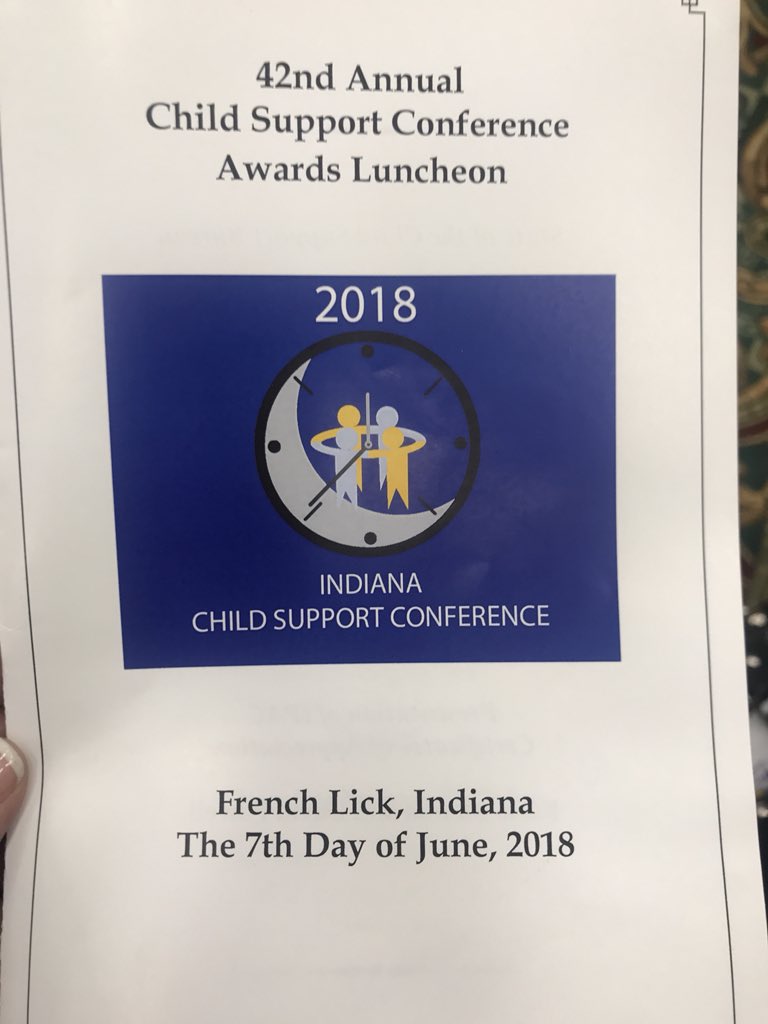 PizzutiSharon's tweet photo. Thank you &amp; Congratulations to the IN #ChildSupport Bureau &amp; IN Prosecuting Attorneys Council for a phenomenal conf. &amp; celebration of the noblest work - serving children &amp; families! 
“Anyone who does anything to help a child in his life is a hero to me.” - Fred Rogers #IPAC2018 https://t.co/6ecpuFKk7J
