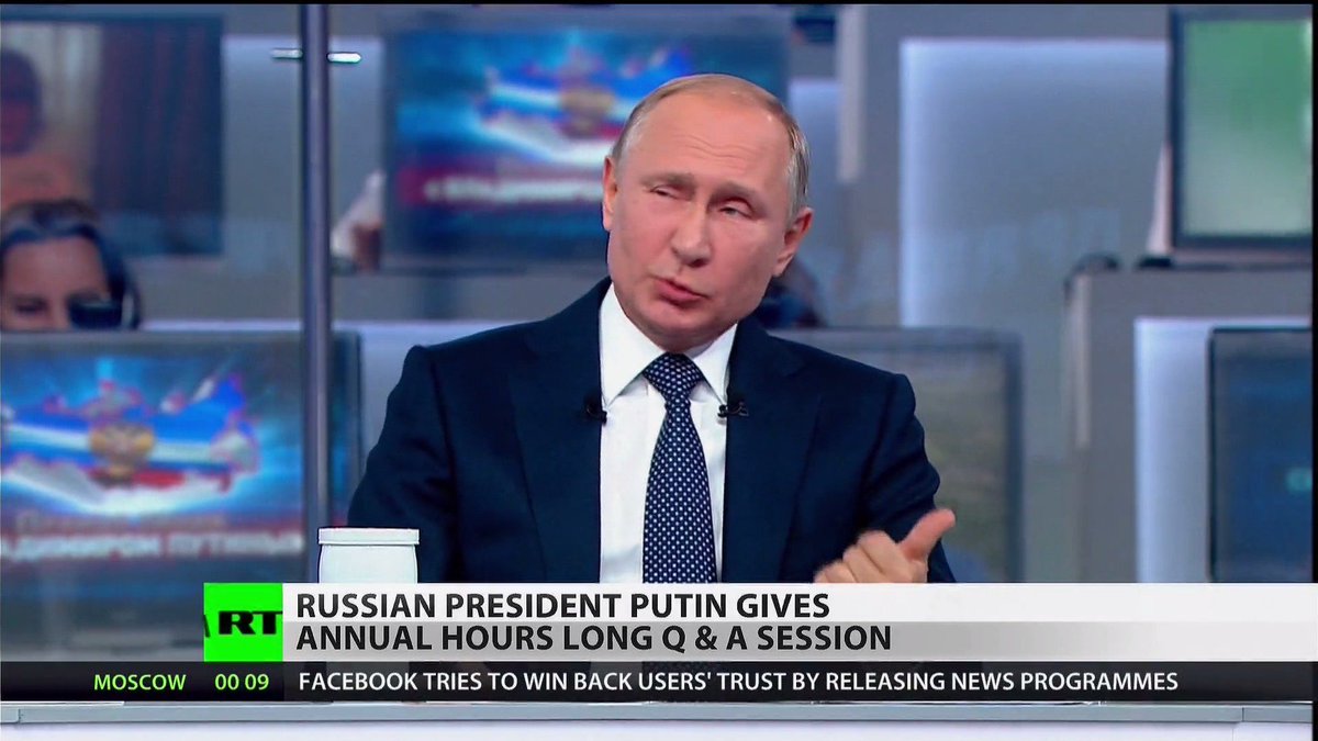 RT_America's tweet photo. Russia seen as a threat to the west: Putin (VIDEO) https://t.co/TgVukSLt4J 

@ManilaChan @DonaldCourter 
#Russia #Putin #TheWest #questionandanswer https://t.co/GloPSb5hgV
