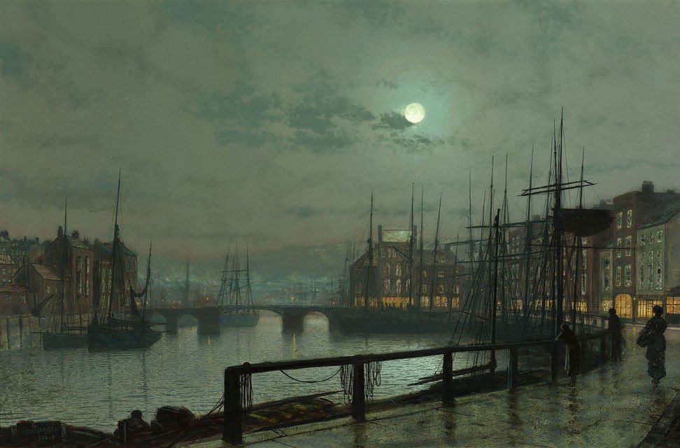 jacricpf's tweet photo. John Atkinson Grimshaw https://t.co/yY4ES8OvZA