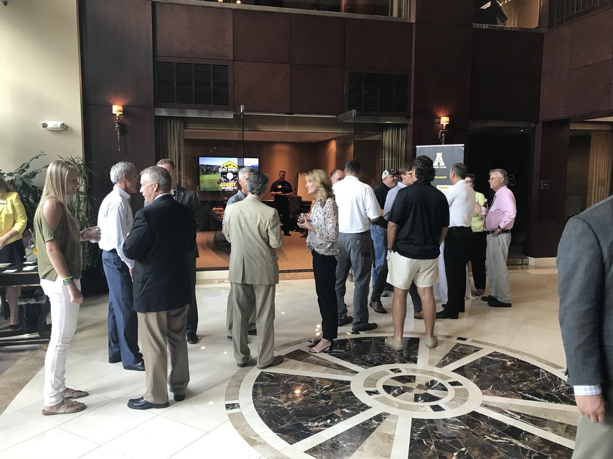 appstatesports's tweet photo. Closed out the day with the largest turnout of #SpringTour2018 in Raleigh @YOSEFCLUB @AppStCoachSatt https://t.co/ABzrwOf9CP