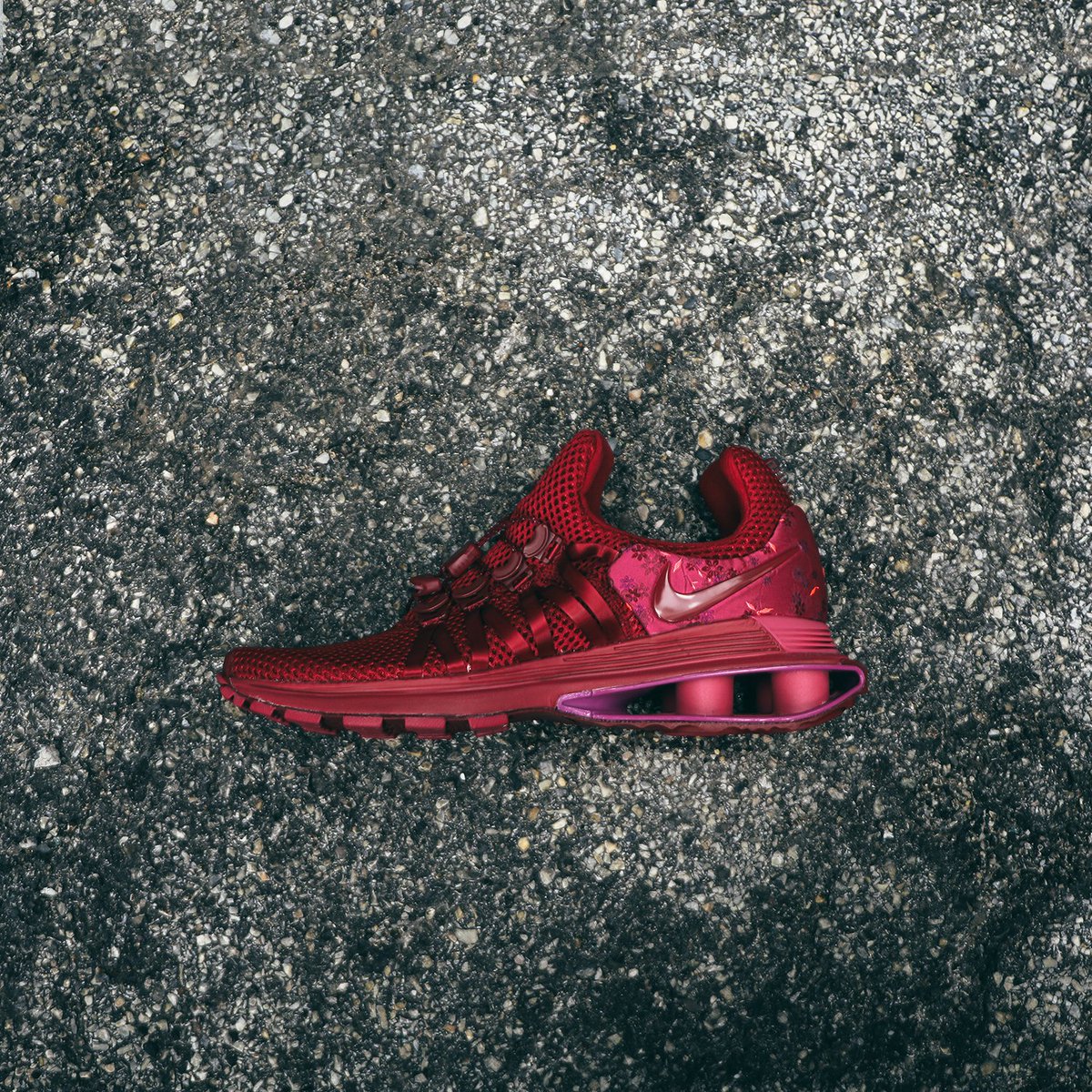 womens nike shox gravity red crush